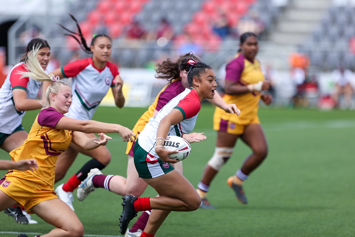 City v Country U17 Girls - Girls unleash during fierce City v Country Under 17's clash (Photo's : QRL)