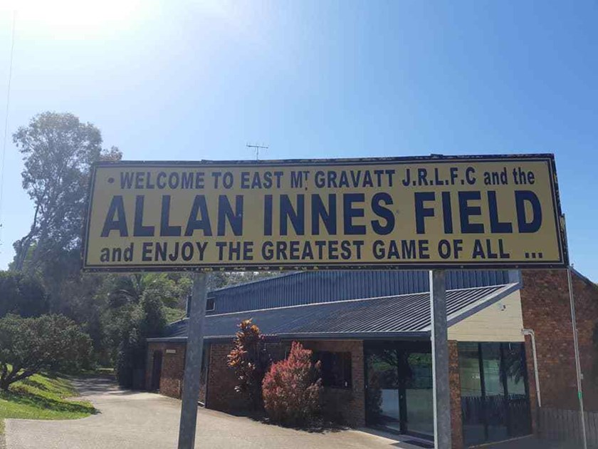 The iconic Allan Innes Field in Mansfield.