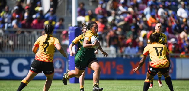 Revell-Blair, Mafi score as Australian Women beat PNG