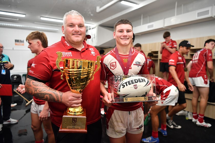 Father and son. Photo: Vanessa Hafner/QRL