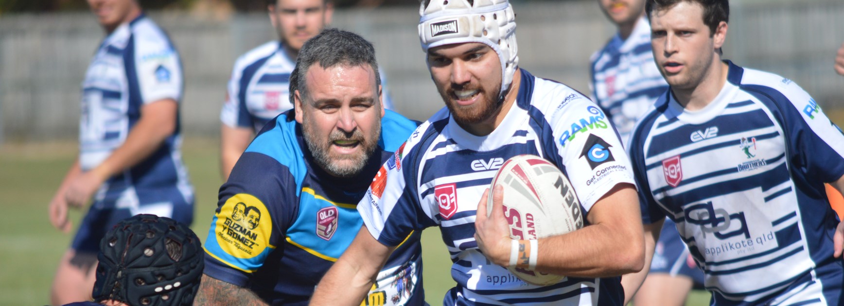 Brothers v North Lakes. Photo: Mike Simpson