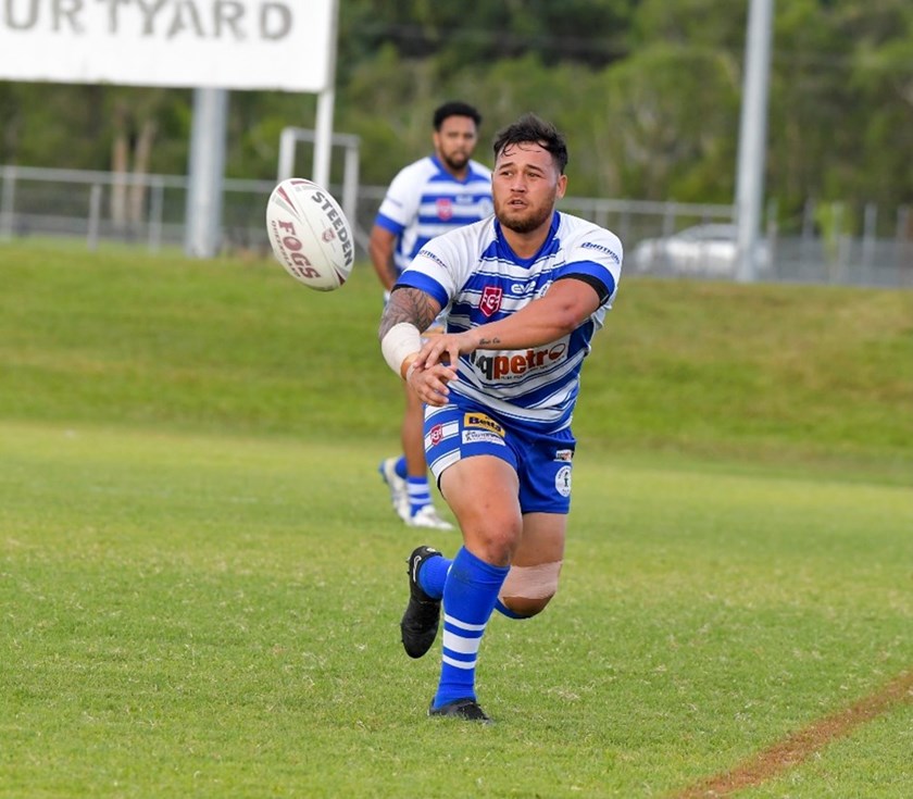Jordan Biondi-Odo in action for Cairns Brothers. Photo: Supplied