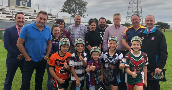 Toowoomba juniors receive headgear in local initiative - QRL