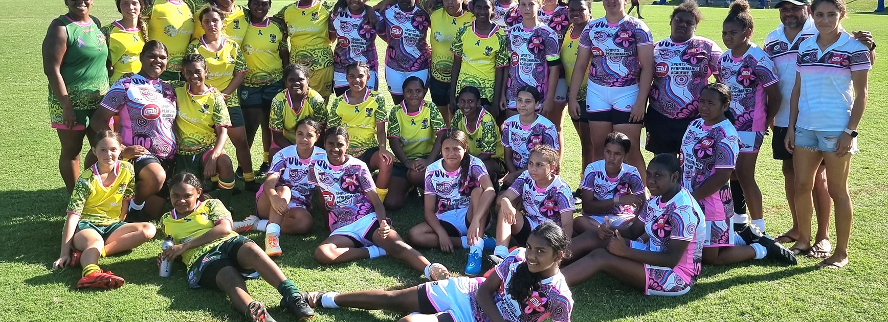 Inspirational Jacintha crowned July's Harvey Norman Female Contribution Award winner