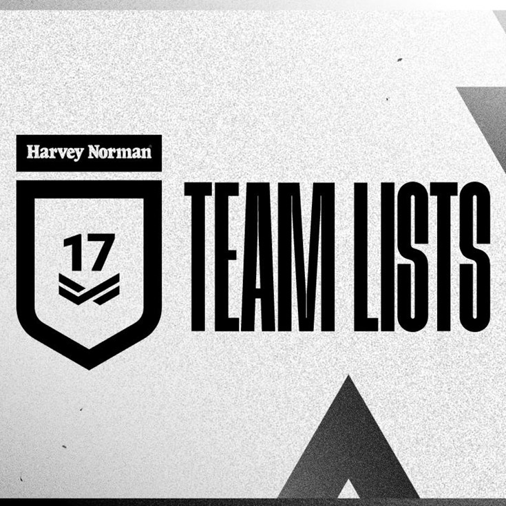 Round 4 Harvey Norman Under 17 team lists