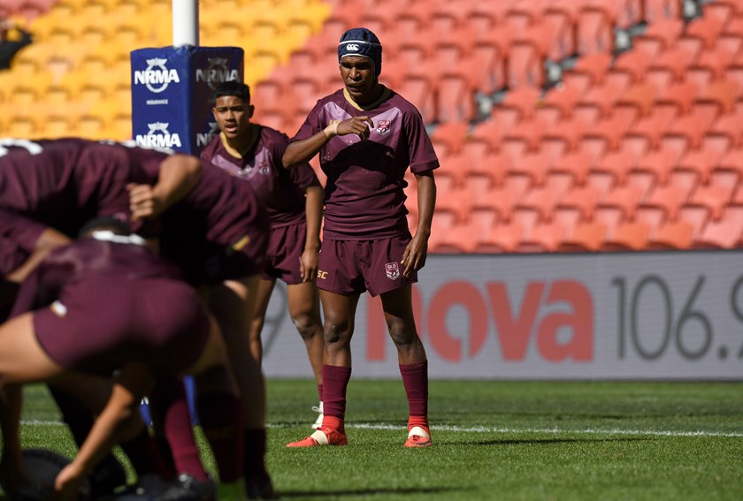 Stocks representing the under 16 Queensland team in 2018. 