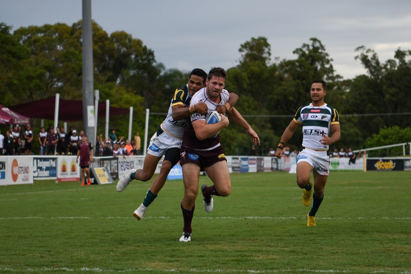 Anthony Don in action for Burleigh Bears. Photo: QRL Media