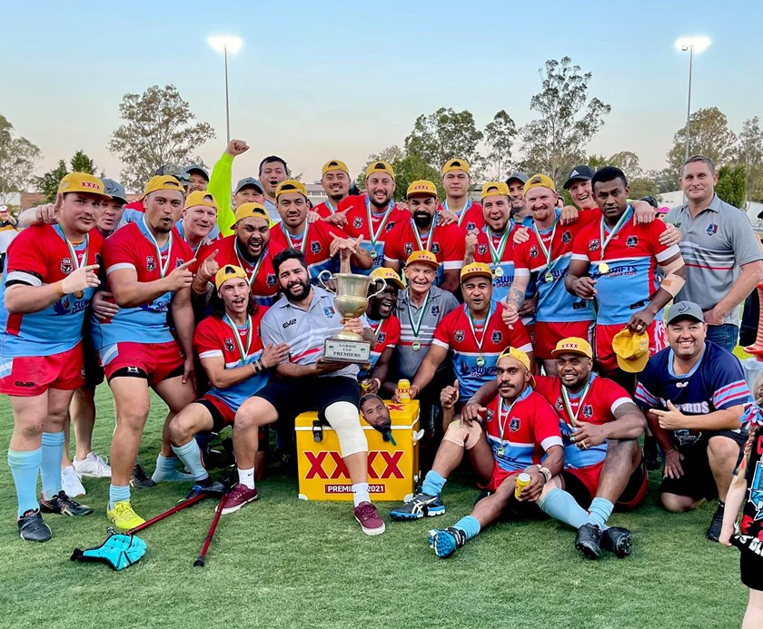 The 2021 premiers. Photo: Bruce Clayton Photography