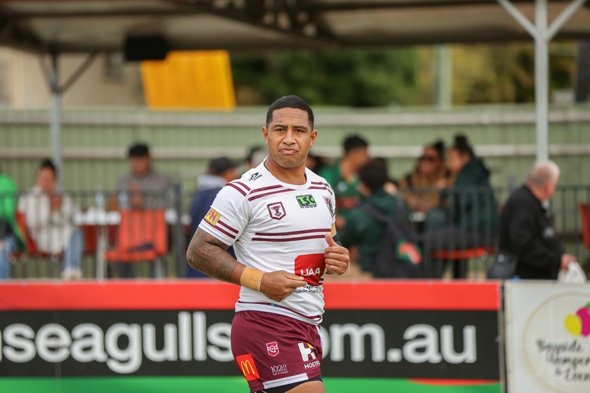 Sami Sauiluma in Round 20. Photo: Rikki-Lee Arnold/QRL