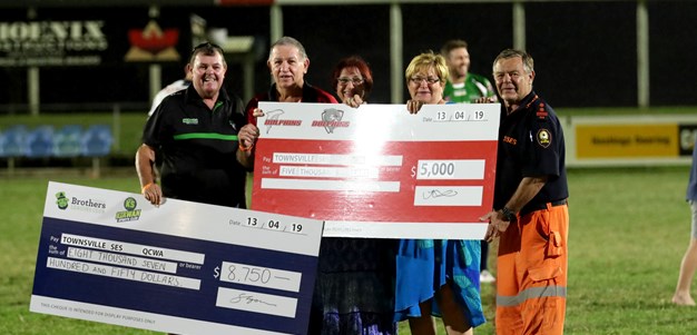 Strong support for Flood Relief Benefit raises funds and spirits