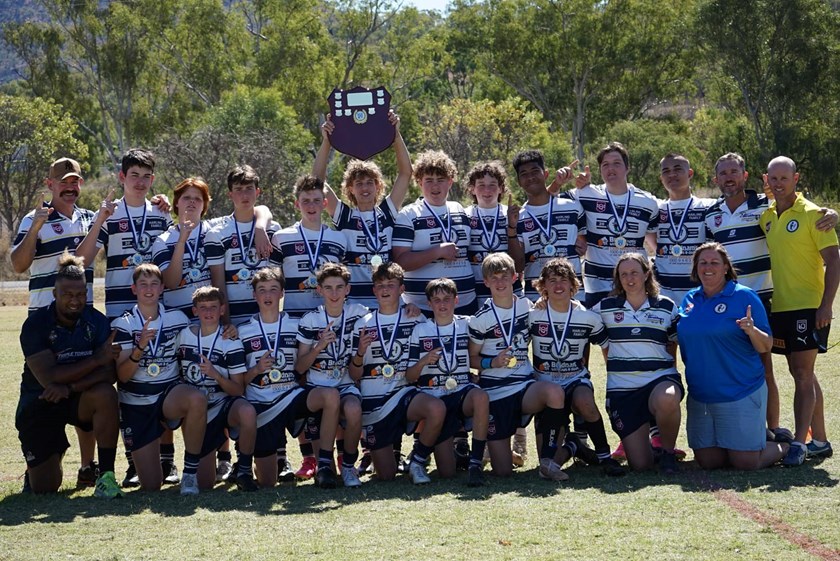 Under 15 winners Emerald Brothers