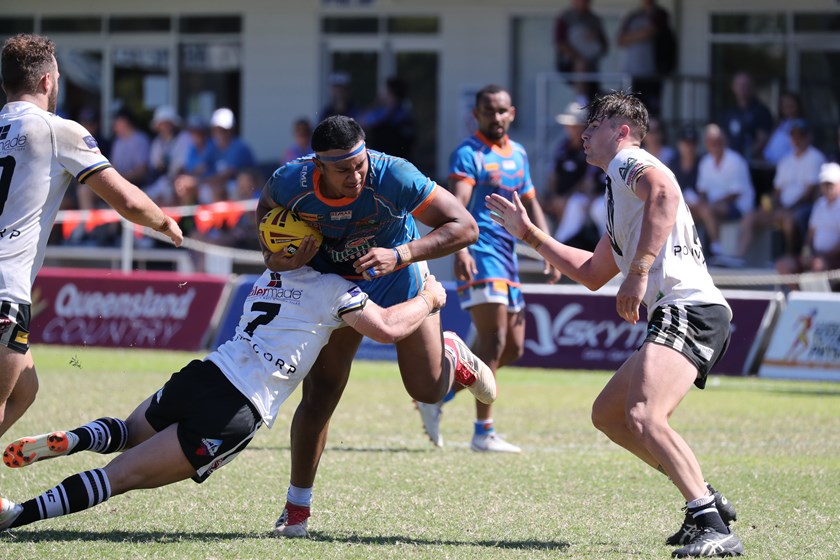 Northern Pride v Souths Logan in Week 1 of the Hastings Deering Colts finals. Photo: Gordon Greaves