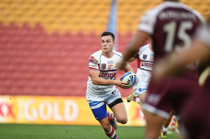 Playing for the Redcliffe Dolphins. Photo: QRL