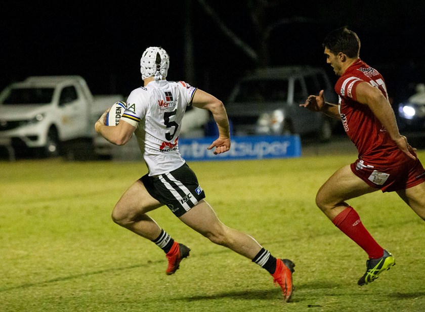 Matt Soper-Lawler is one speedy winger. Photo: QRL Media