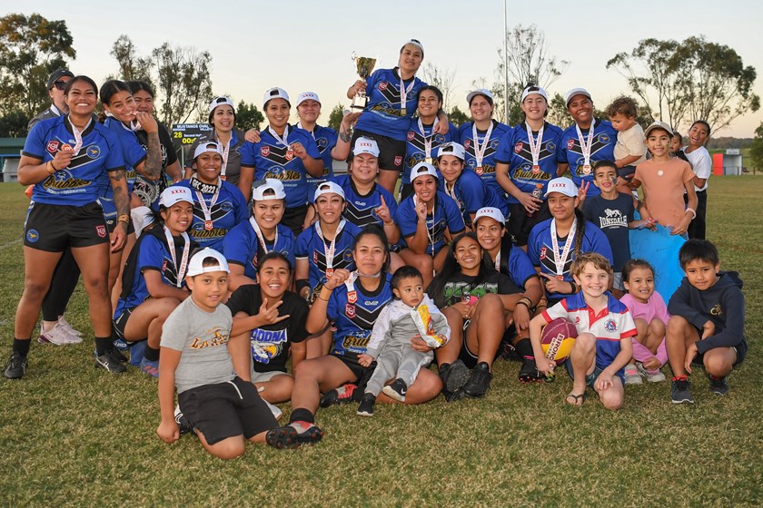 Victorious Goodna Eagles. Photo: Vanessa Hafner/QRL