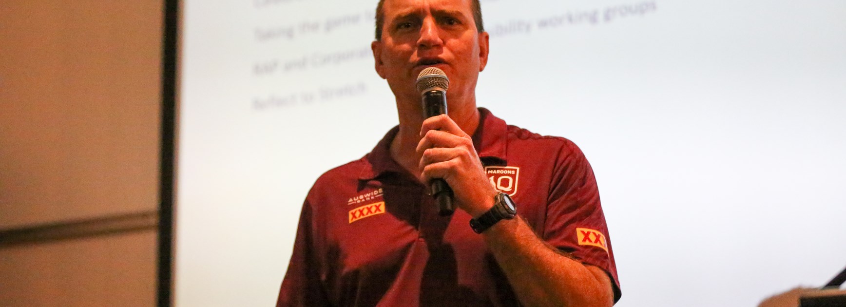 QRL state strategy manager, Scott Nosworthy.