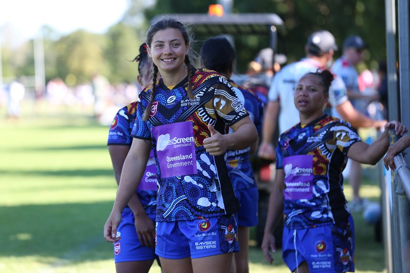 Players at the 2021 Murri Carnival.