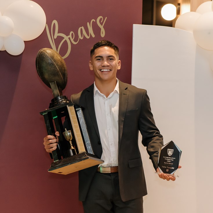 Tuaupiki caps off huge year with top Bears award