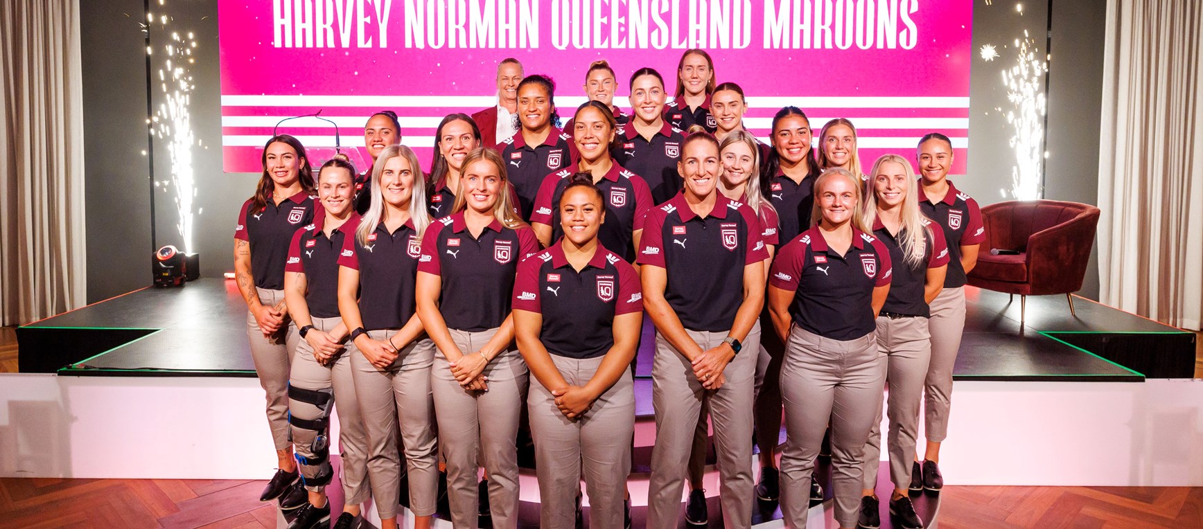In pictures: Harvey Norman Queensland Maroons series launch