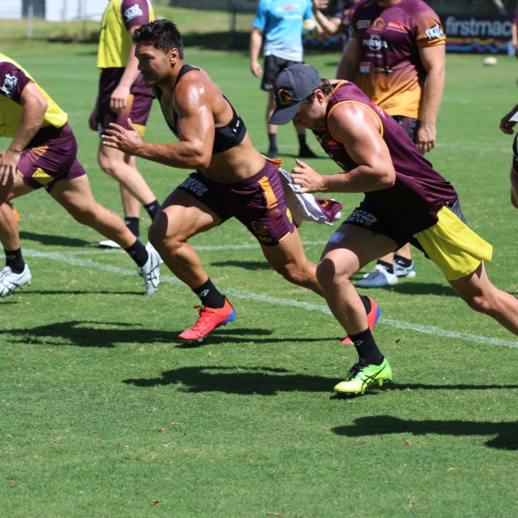 Young Broncos sweat up a storm