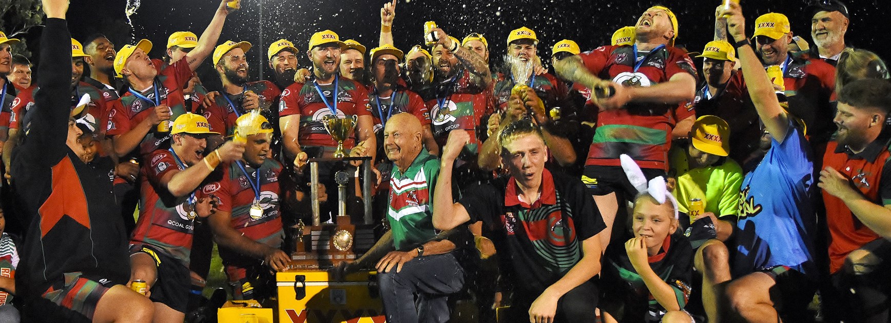 Hippity hop! Bluff finish on top