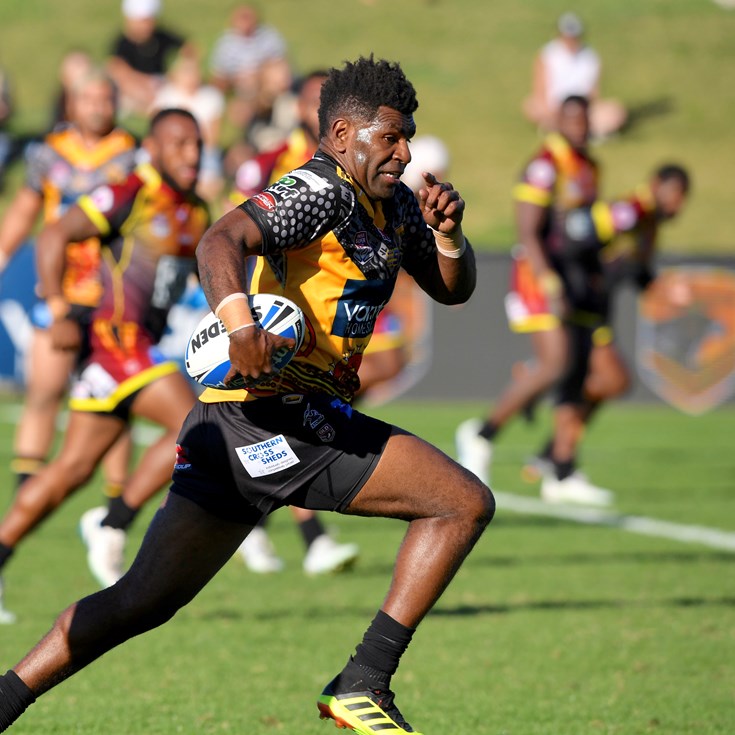 Falcons put in a dominant performance against Hunters