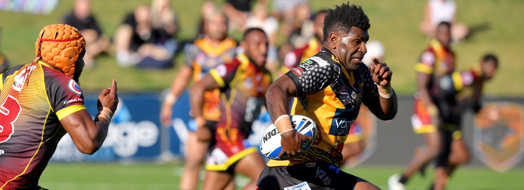 Falcons put in a dominant performance against Hunters