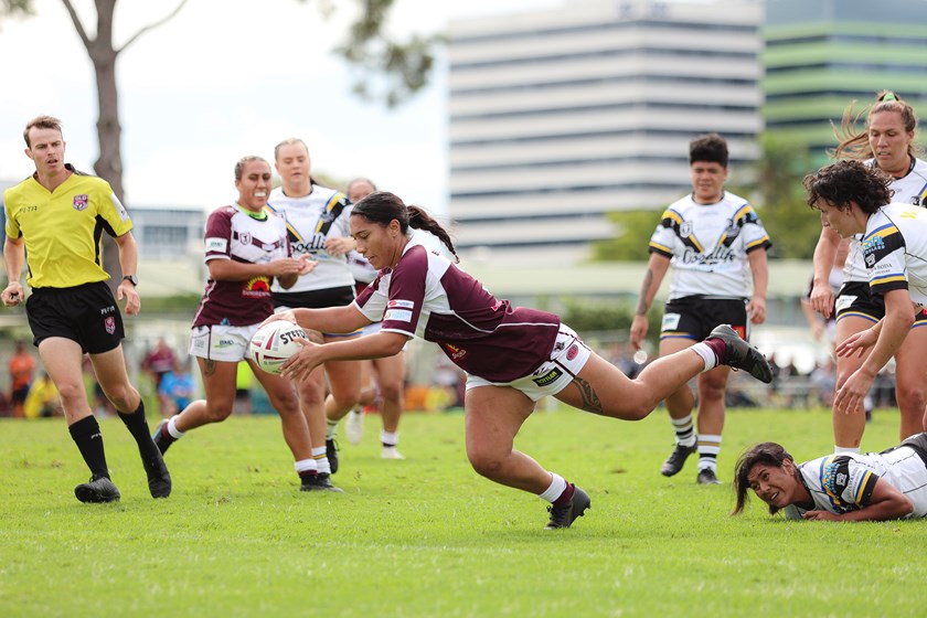 Burleigh Bears were too strong for Souths Logan Magpies in Round 6. Photo: Erick Lucero / QRL