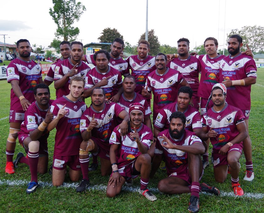 Yarrabah Seahawks Reserve grade side have finished the regular season as minor premiers. Photo: Maria Girgenti 