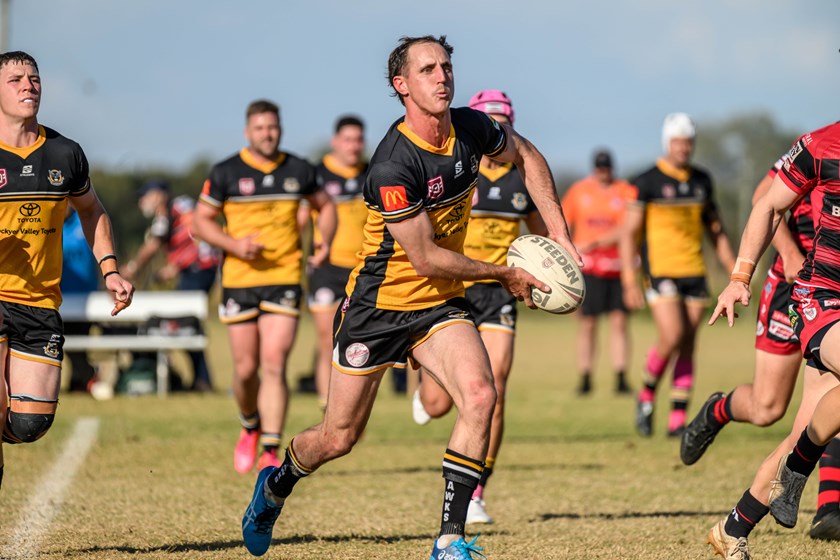 Gatton co-captain Luke Self always produces in big games. 