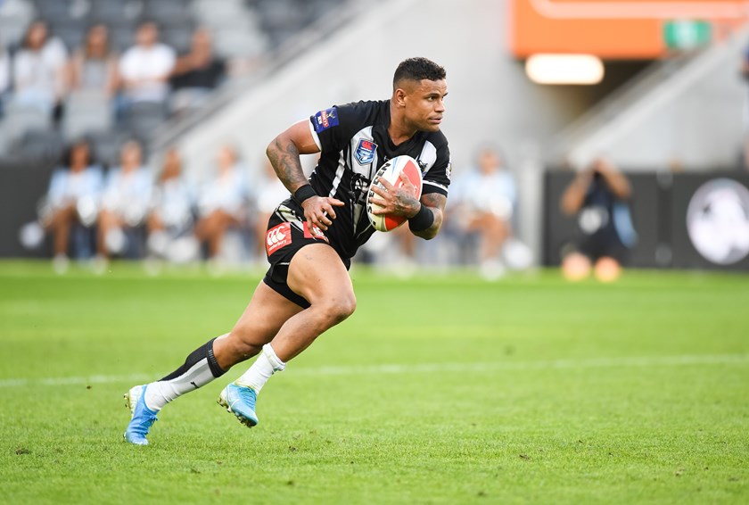 Hoffman in action in 2019. Photo: NRL Images