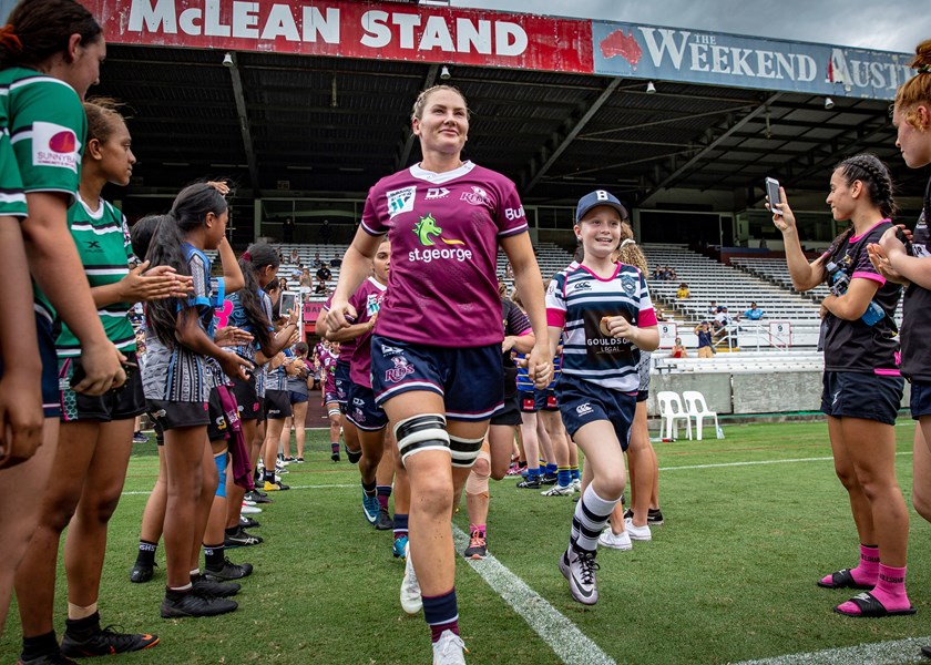 Queensland Reds debut, a memory Tash will cherish forever. Photo: supplied by Purontakanen