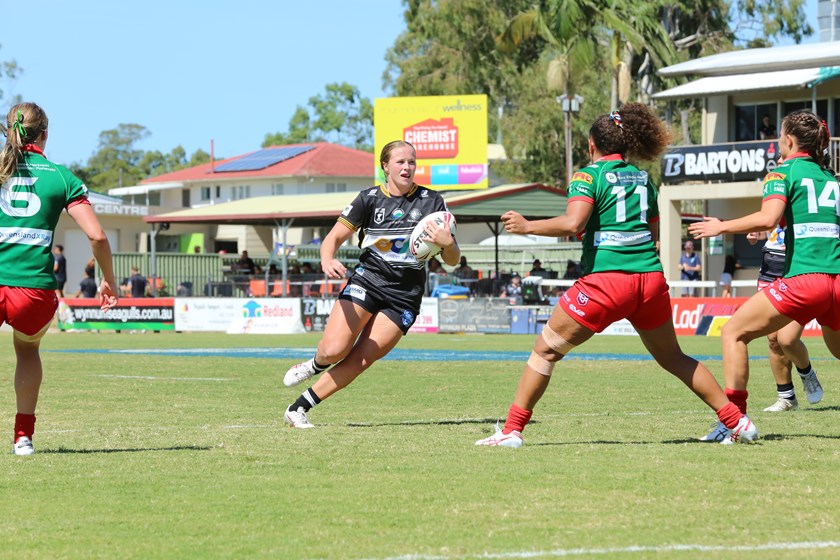Tweed Seagulls in action against Wynnum Manly. Photo: Rikki-Lee Arnold/QRL