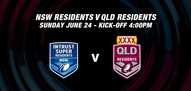 Live Stream: XXXX QLD Residents v NSW Residents