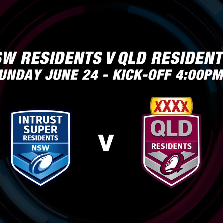 Live Stream: XXXX QLD Residents v NSW Residents