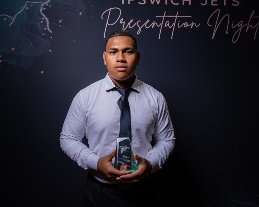 Samuel Inoke. Photo: Erick Lucero/Ipswich Jets