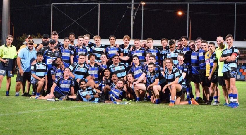 Norths Blue and White together as one following their historic Under 18s clash.