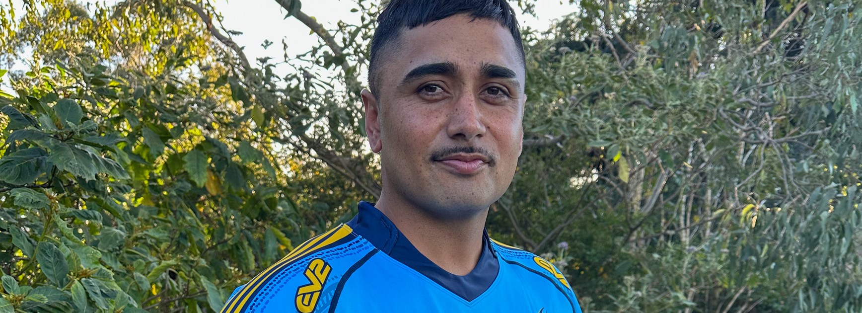 Kyle Coghill in the 2023 Norths Devils Indigenous jersey, for BMD Indigenous Round. Photo: Norths Devils Media