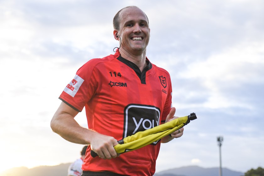 Officiating. Photo: NRL Imagery