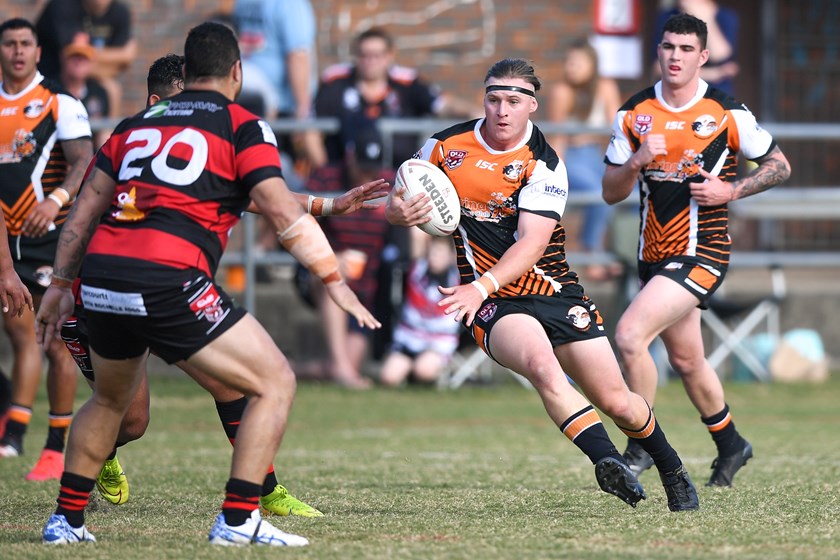 Jarrod Tuite in action for Carina. Photo: Vanessa Hafner