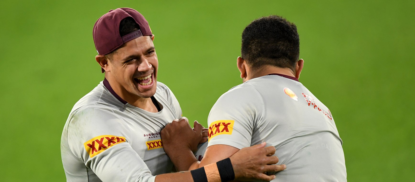In pictures: Maroons hit the field