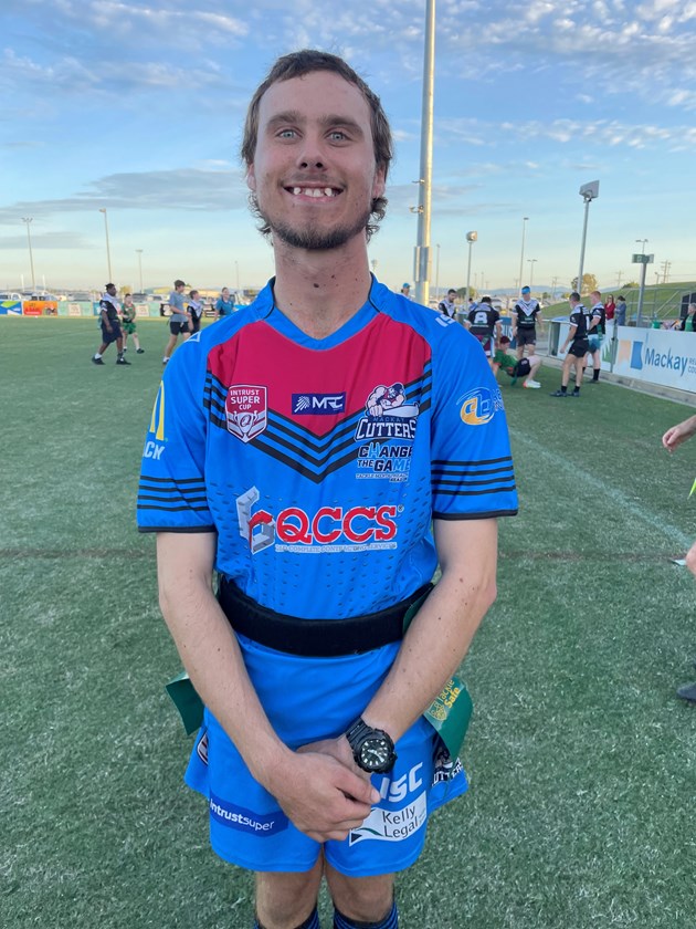 John ahead of Mackay Cutters training. Photo: Jade Johnson/QRL