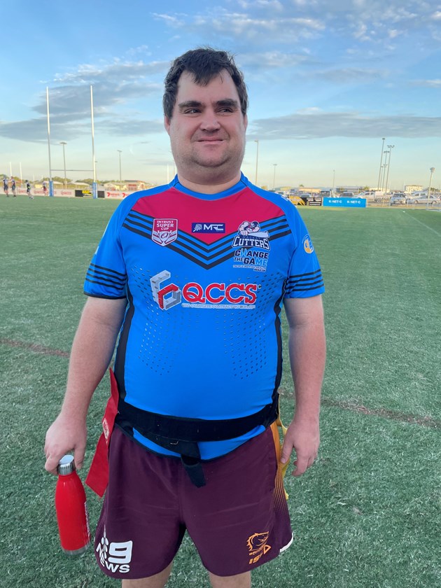 Mitchell Vella ahead of Mackay Cutters training. Photo: Jade Johnson/QRL