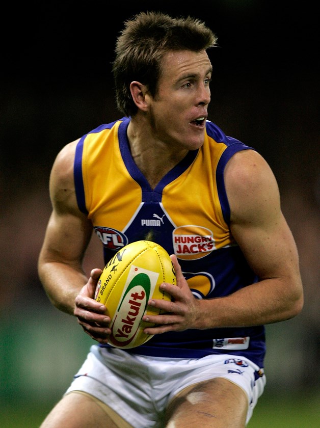 Brett Jones at West Coast Eagles. Photo: West Coast Eagles