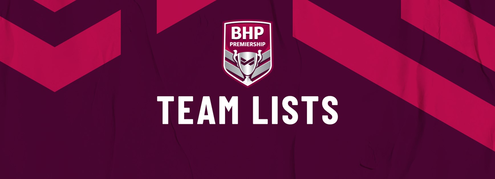 BHP Premiership Round 1 teams