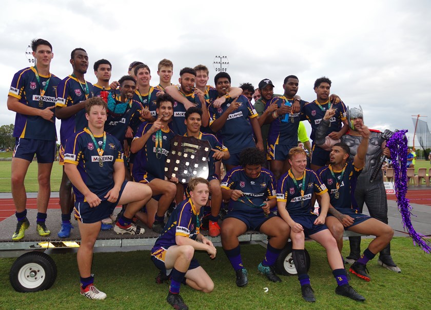 Edmonton Storm also made history after defeating Cairns Brothers in a two point thriller to take out the Under 18 premiership for the first time in the club's 15 year history since joining the Cairns competition. Photo: Maria Girgenti
