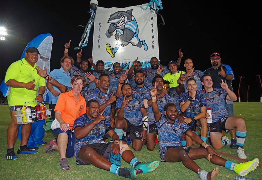 Mossman-Port Douglas Sharks had double success when they defeated Cairns Brothers and claimed the Reserve Grade title, the first time in the club's history. Photo: Maria Girgenti