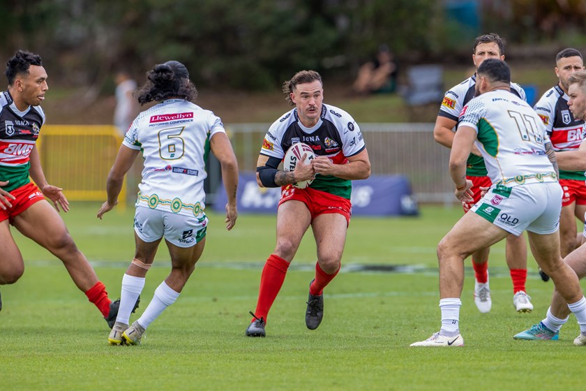 Kobe Hetherington in action. Photo: Jim O'Reilly/QRL