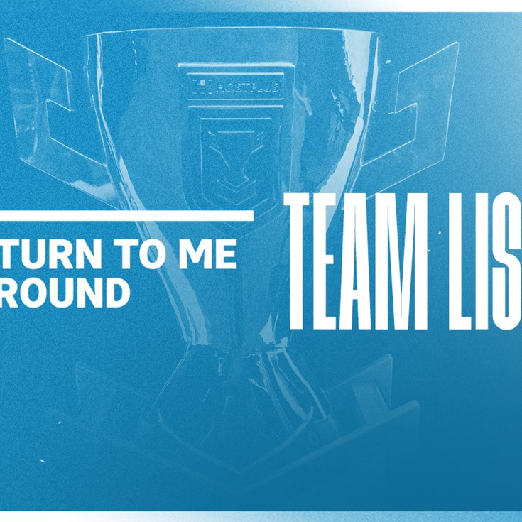 Round 23 Hostplus Cup team lists