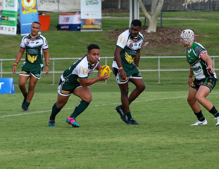 Ipswich Jets Hastings Deering Colts team in action in Round 1, 2020. 